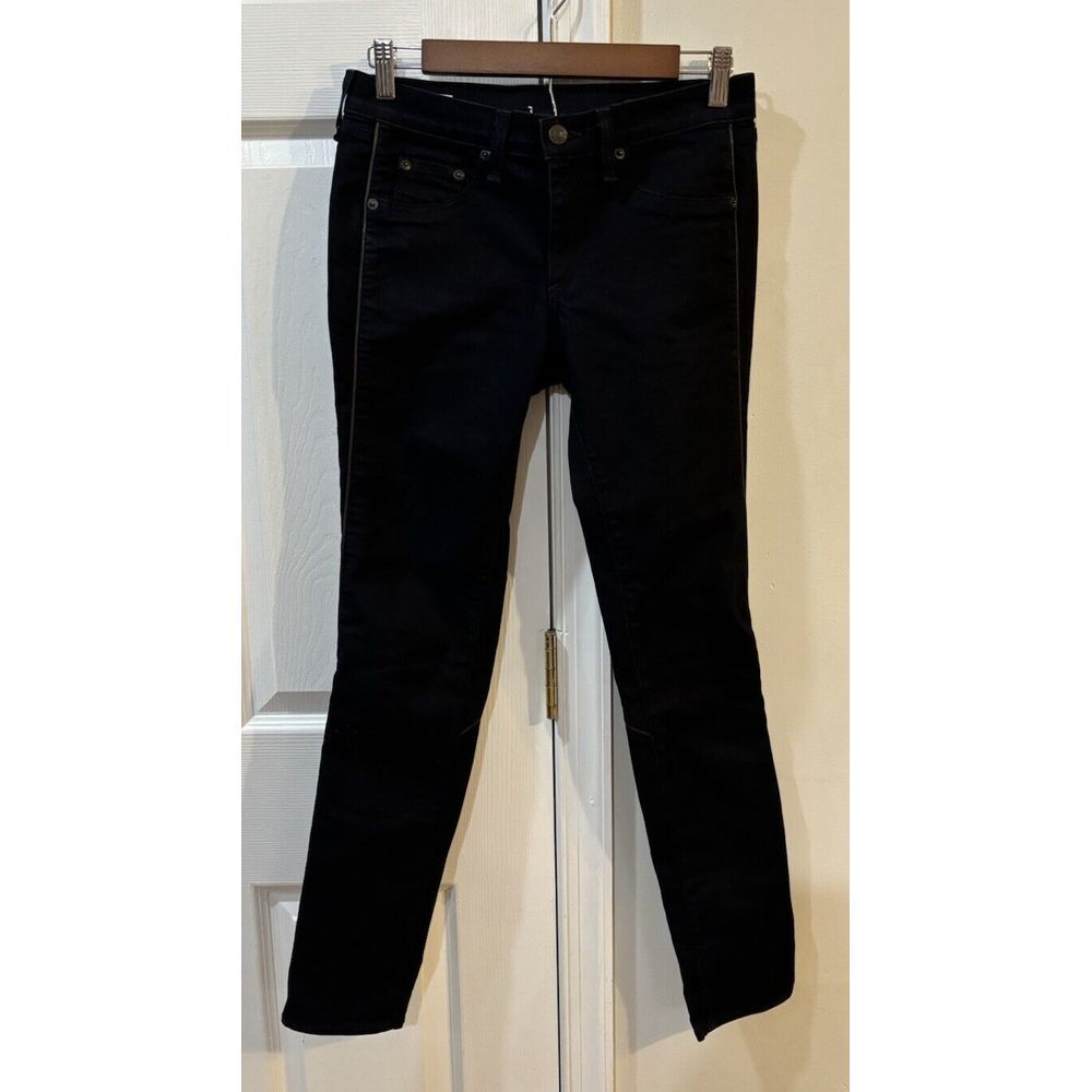 Rag And Bone Jeans Women's‎ Sz 27 Dark Wash Skinny Fit Mid Rise